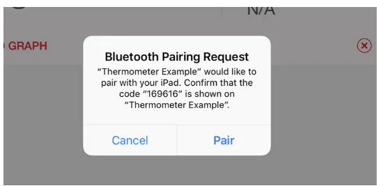 bluetooth numeric comparison