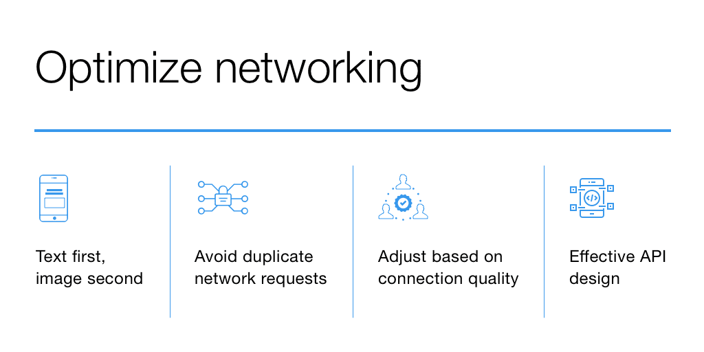 mobile app network optimization