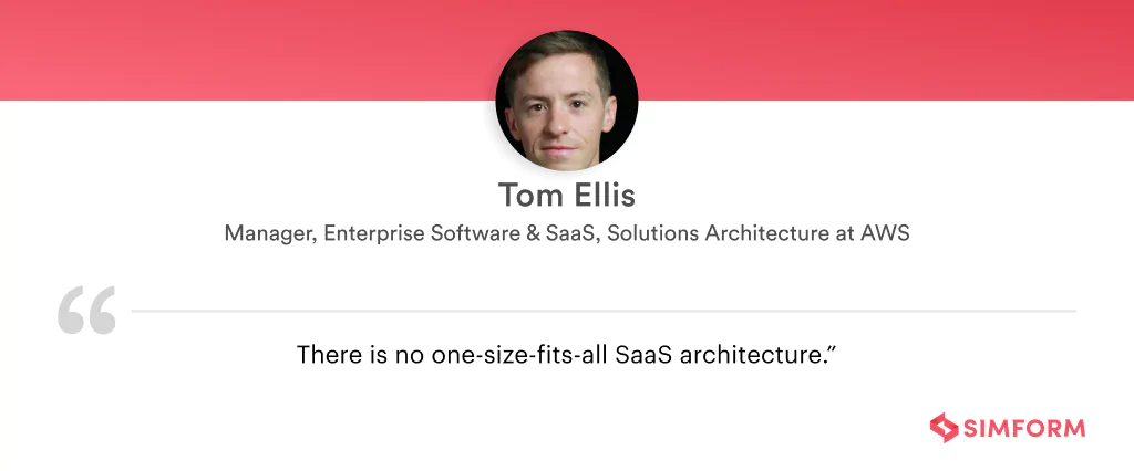 Tom Ellis SaaS Architecture AWS